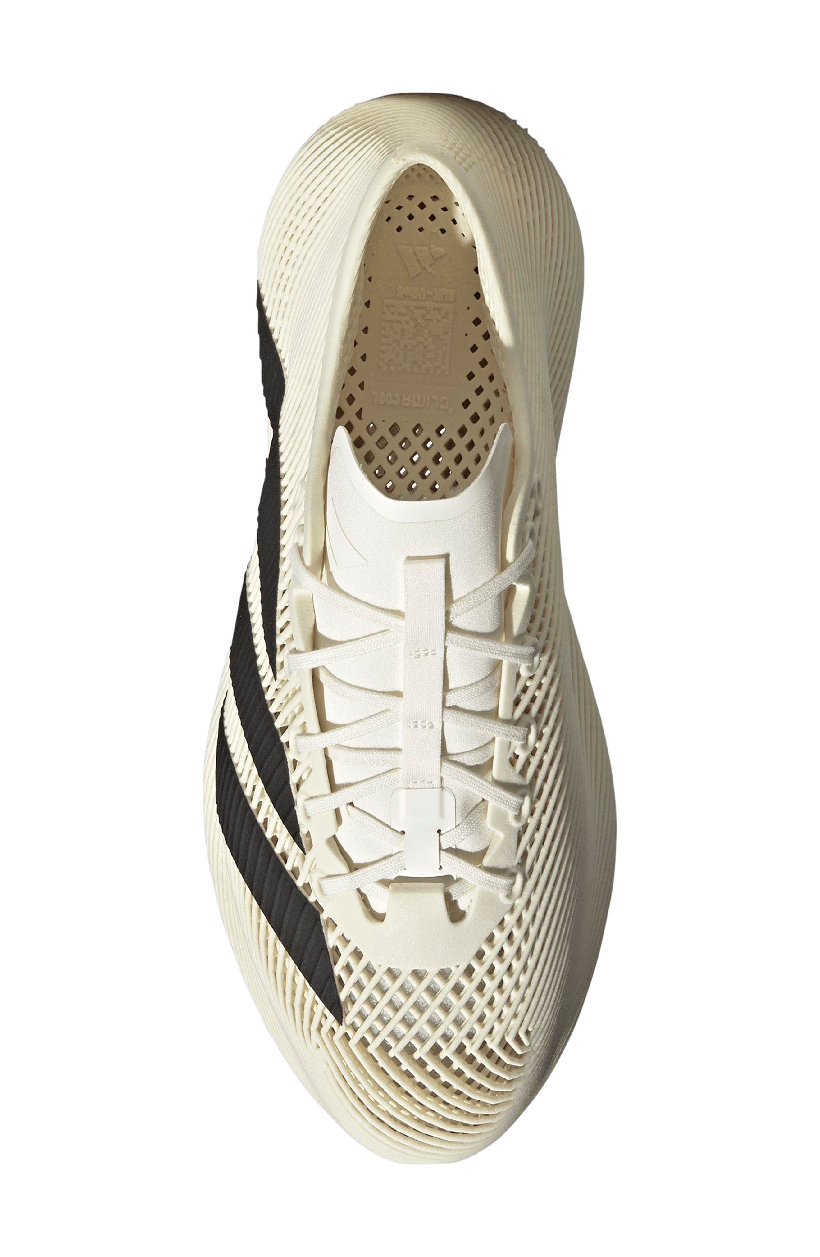 Gender Inclusive Climacool Laced Sneaker, Alternate, color, OFF WHITE/ CORE BLACK