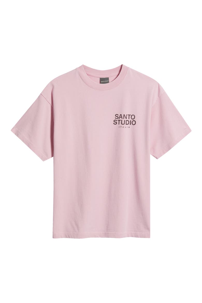 Dove Quotes Cotton Graphic T-Shirt, Alternate, color, SALMON