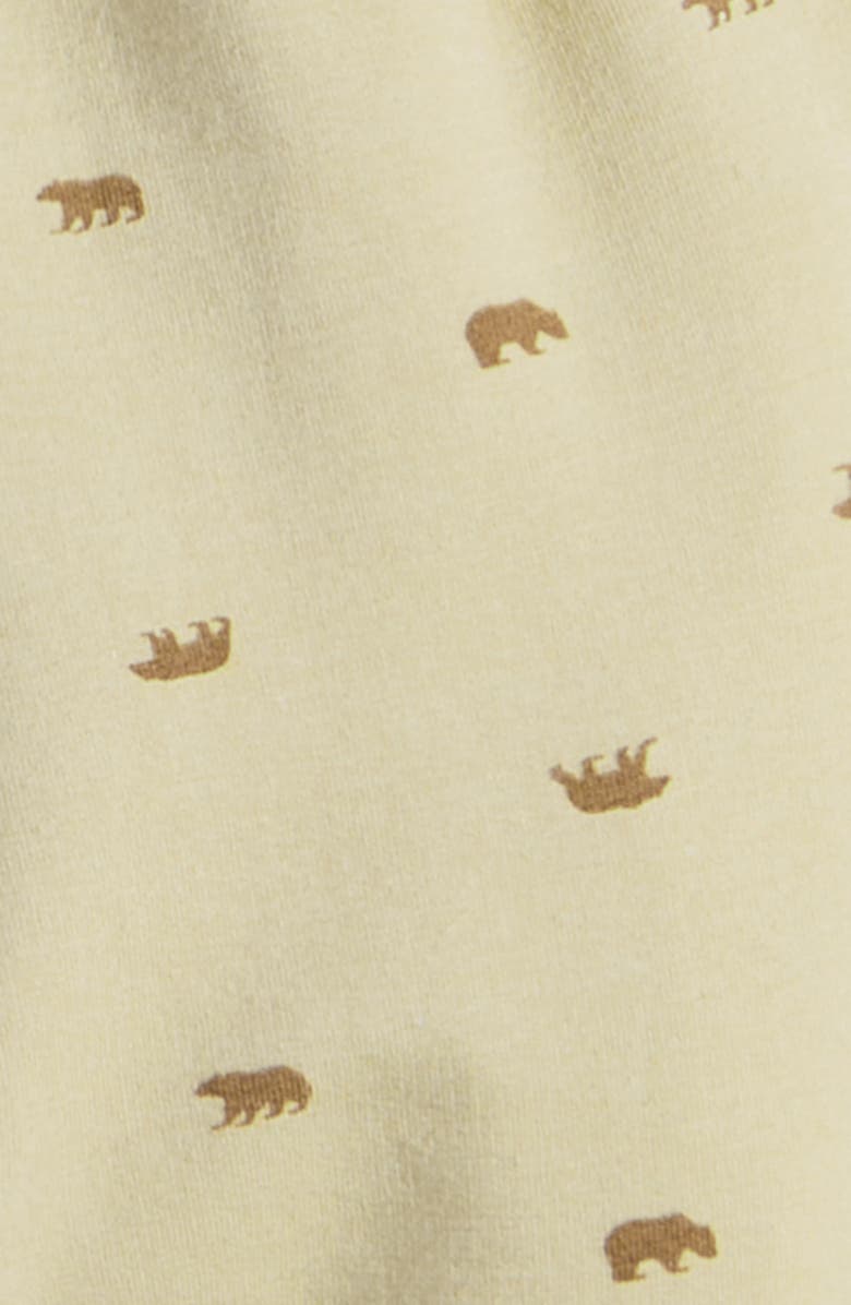 Nordstrom Cozy Motif Sweater & Joggers Set, Alternate, color, Beige Heather- Tan Bears