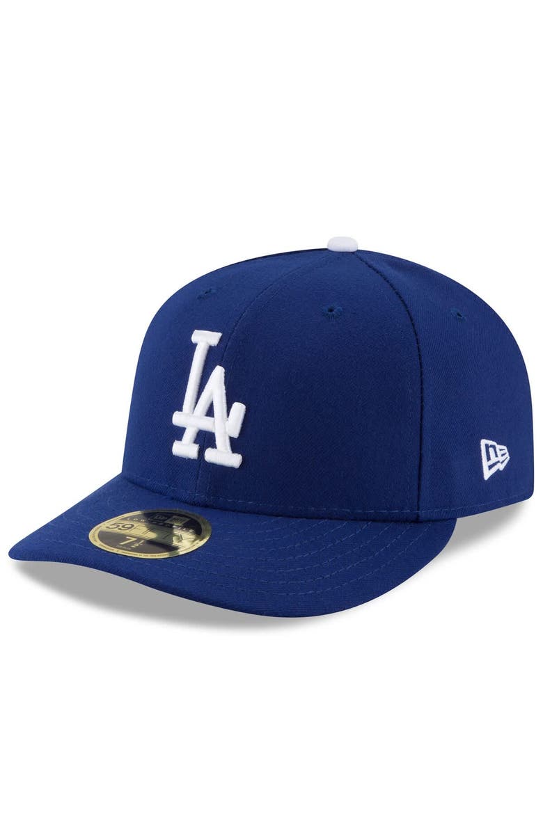 New Era Men's New Era Royal Los Angeles Dodgers 2024 MLB Postseason Side Patch Low Profile 59FIFTY Fitted Hat, Alternate, color, 