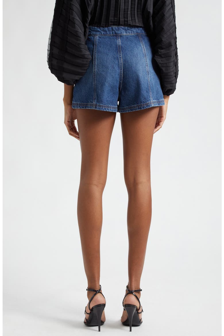 Nova Denim Shorts, Alternate, color, MEDIUM WASH