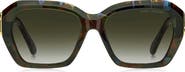 Marc Jacobs 55mm Square Geomatric Sunglasses