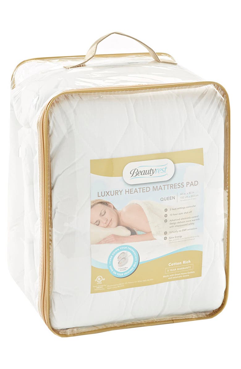 BEAUTYREST Twin Mattress Pad, Alternate, color,