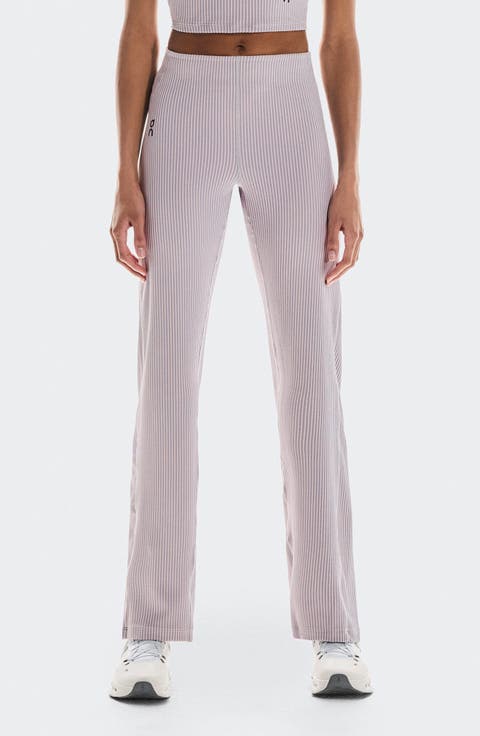 All Day Ribbed High Waist Pants