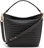 MANGO Small Braided Bucket Bag
