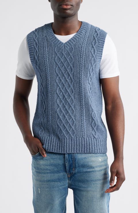 Lee Cable Stitch Sweater Vest