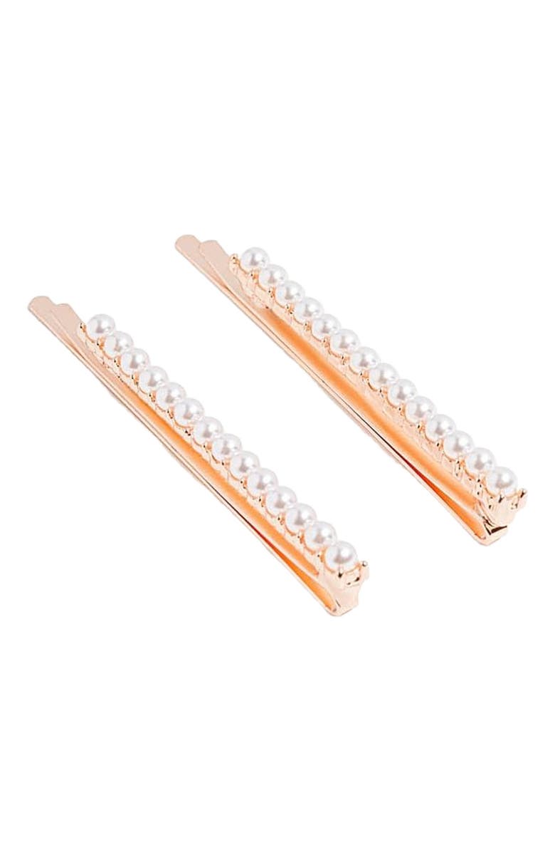 NUME Hair Pin Set, Alternate, color, Silver