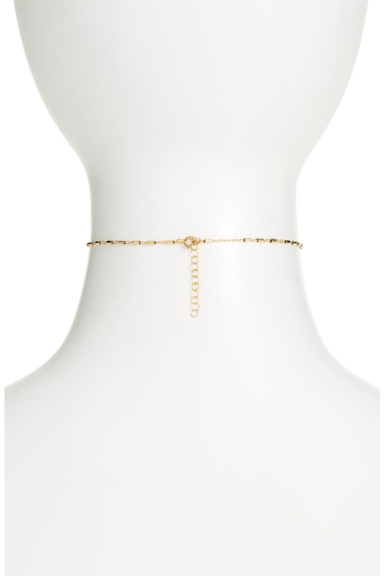 Muse Tube Choker, Alternate, color, GOLD