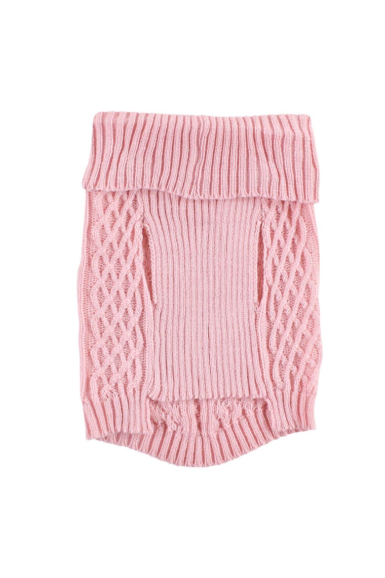 Pet Sweater, Alternate, color, Pink