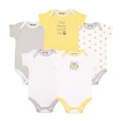 Five-Piece Infant Bodysuit Set