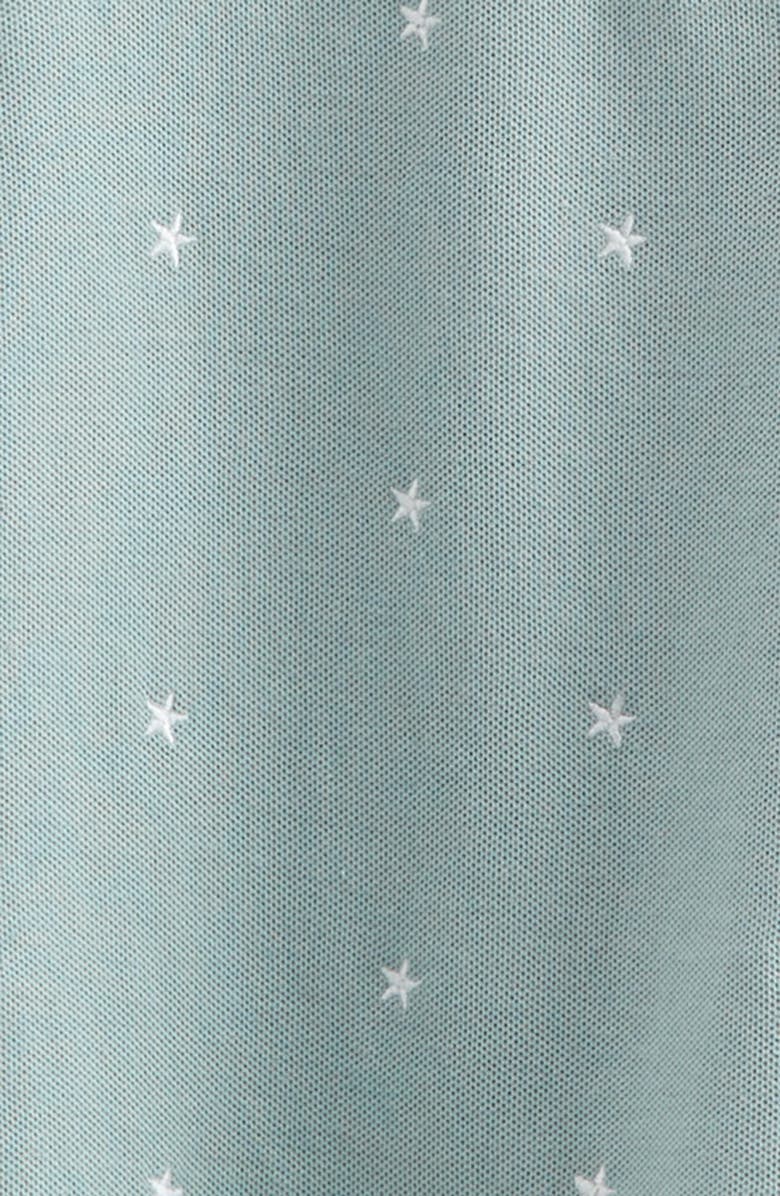 Nordstrom Kids' Embroidered Piqué Polo, Alternate, color, Teal Mist Sweet Stars