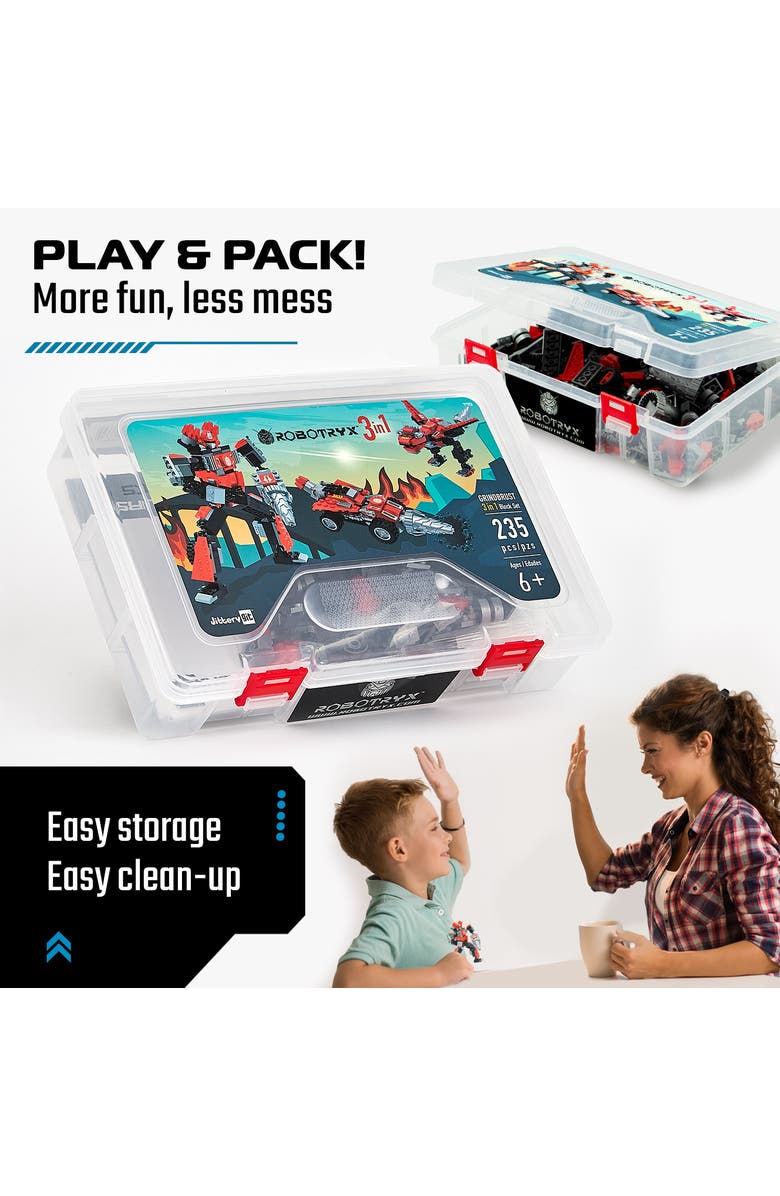 JitteryGit Robotryx Red Grindburst, Alternate, color, Red