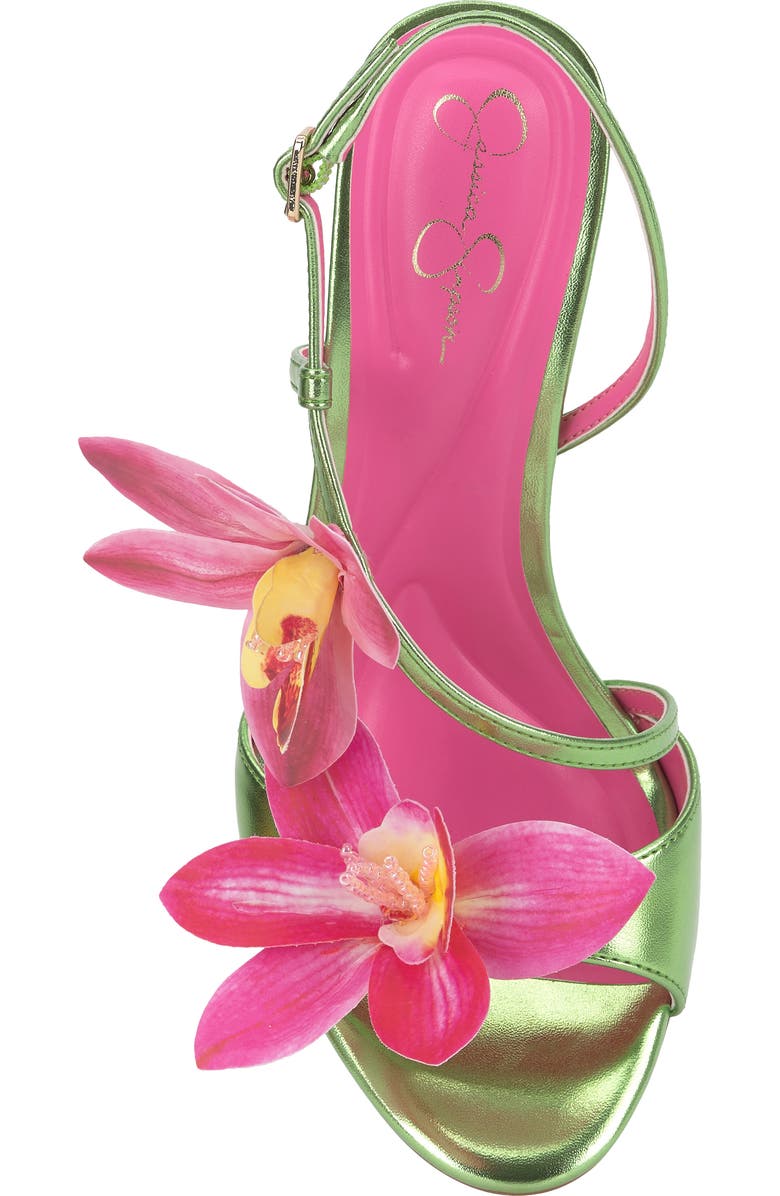 Jessica Simpson Jylia Slingback Sandal, Alternate, color, Electric Pea