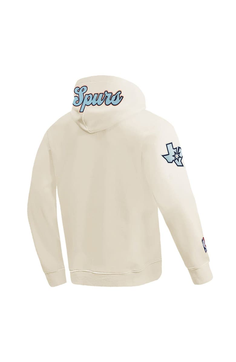 PRO STANDARD Men's Pro Standard Cream San Antonio Spurs 2024/25 City Edition Pullover Hoodie, Alternate, color, 