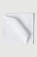 Brunello Cucinelli Sea Island Cotton twill pocket square for tuxedo