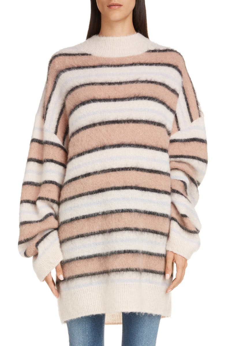 Acne Studios Karalynn Stripe Oversize Sweater, Main, color, 