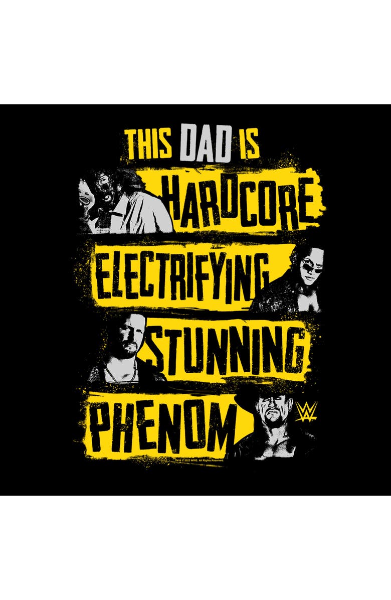 WWE Men's WWE This Dad Is Quote Graphic T-Shirt, Alternate, color, Black