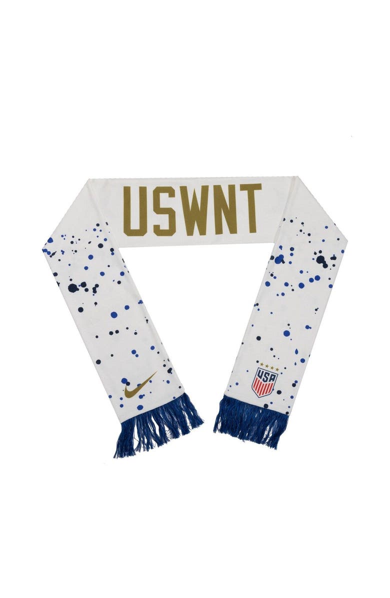 Nike USWNT Local Verbiage Scarf, Main, color, White