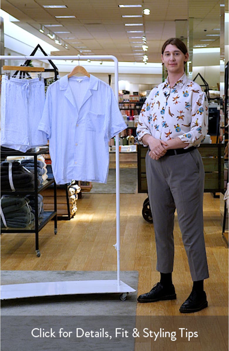 Nautico Stripe Short Pajamas, sales video thumbnail