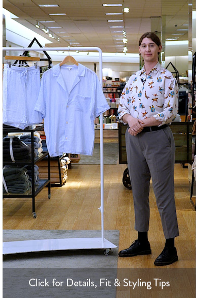 Nautico Stripe Short Pajamas video