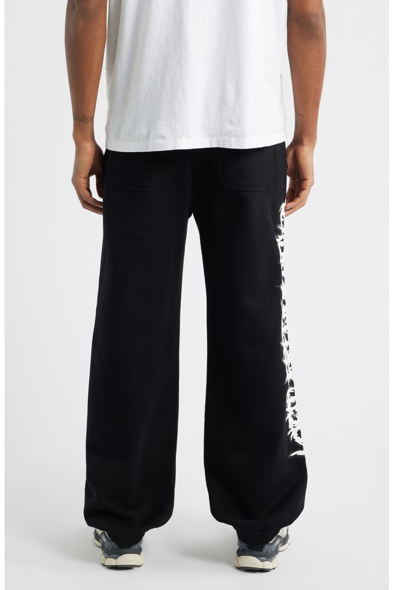 Rafa Cyber Frequencies Oversize Sweatpants, Alternate, color, BLACK CYBER