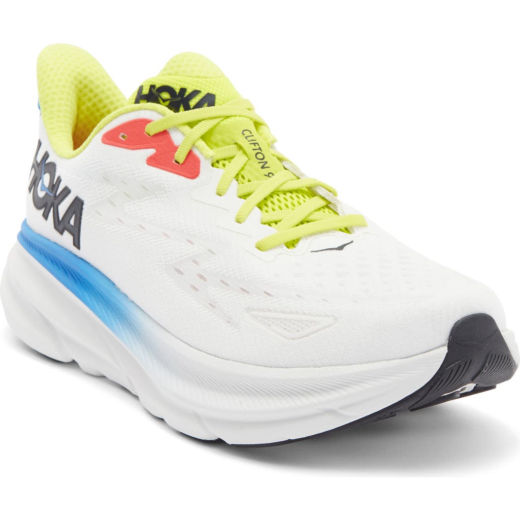 Hoka Clifton 9 Running Shoe In Animal Print