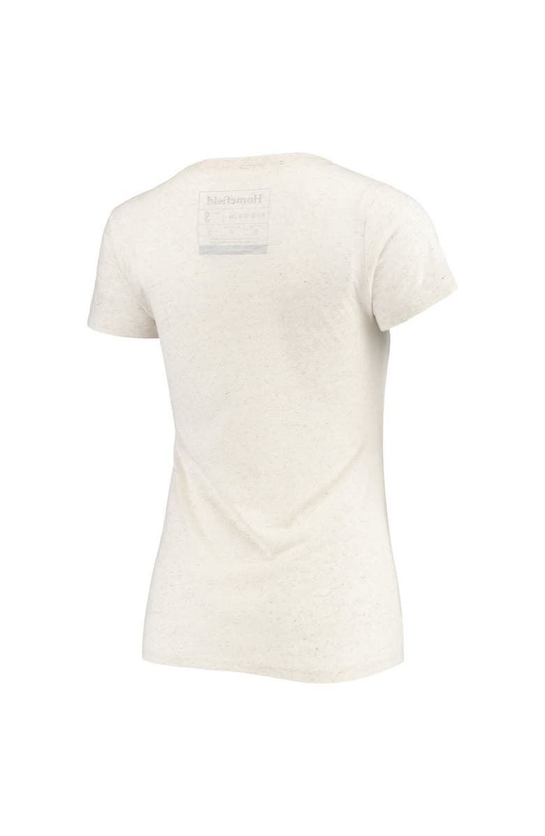 HOMEFIELD Women's Homefield Ash Iowa State Cyclones Vintage Tri-Blend T-Shirt, Alternate, color, 