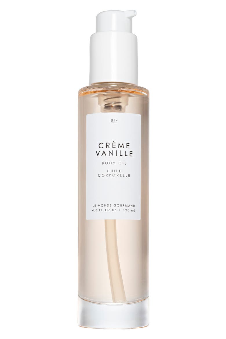 Crème Vanille Body Oil, Main, color, NO COLOR