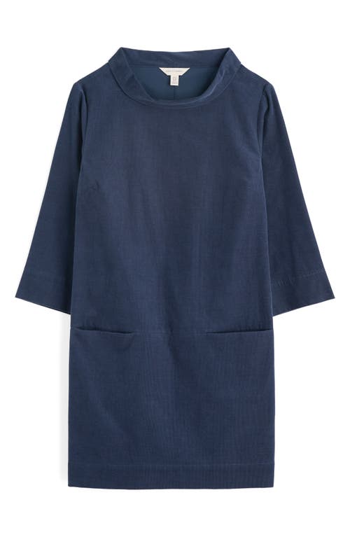 Seasalt Cornwall Sail By The Stars Organic Cotton Corduroy Tunic In Blue