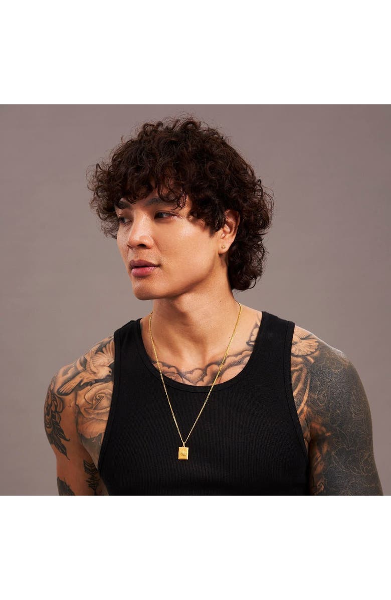 7879 Lotus Stud Earrings, Alternate, color, Gold 9K