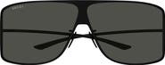 Gucci GG2276S 80mm Polarized Gradient Oversize Shield Sunglasses