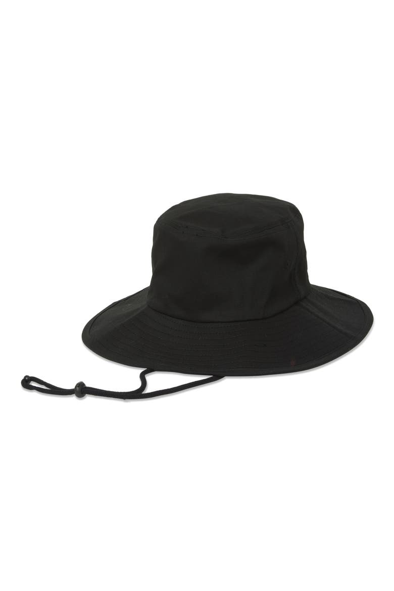 Big John Cotton Twill Boonie Hat, Alternate, color, BLACK