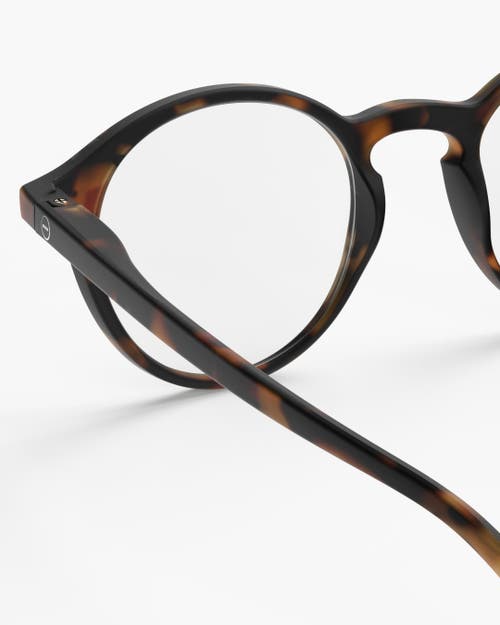 Izipizi #c 49mm Square Reading Glasses In Brown