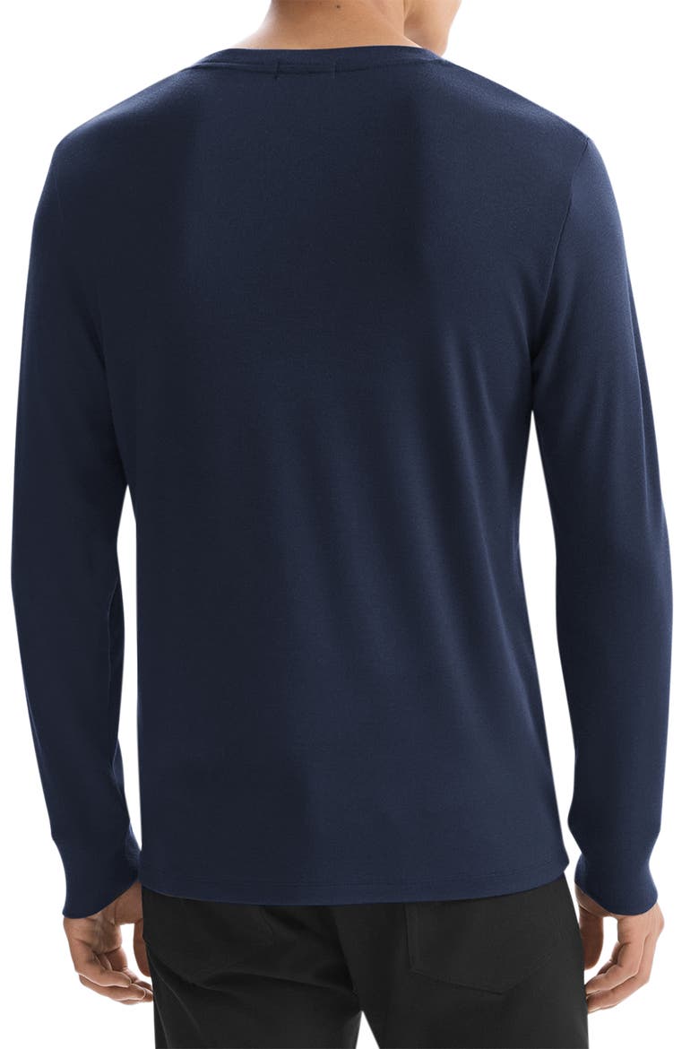 Essential Long Sleeve T-Shirt, Alternate, color, BALTIC - XHX