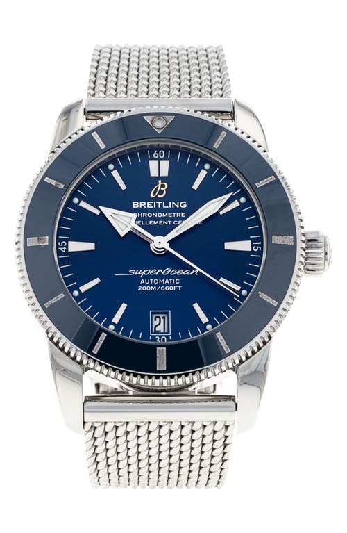 WATCHFINDER & CO. WATCHFINDER & CO. BREITLING PREOWNED 2019 SUPEROCEAN HERITAGE B20 AUTOMATIC BRACELET WATCH, 42MM