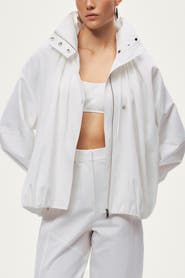Nocturne Oversized Zip-Front Jacket