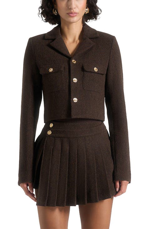 Daphina Tailored Wool Jacket