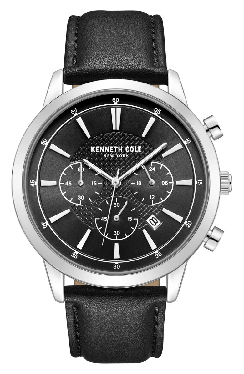 Kenneth Cole New York Dress Sport Watch Gift Set, Alternate, color, Silver