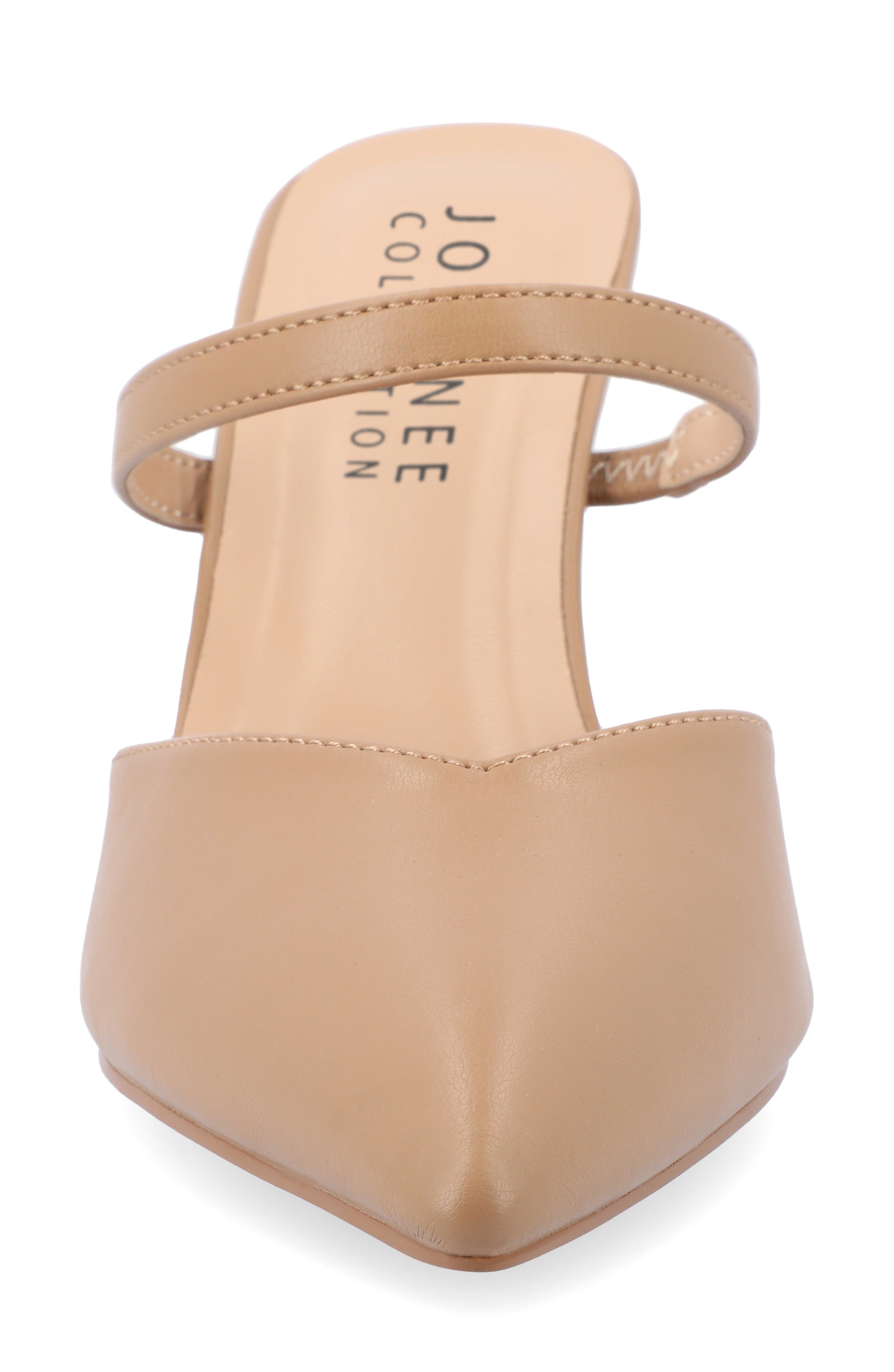 Yvon SuperNatural Shades Pointed Toe Mule Pump, Alternate, color, CARMEL
