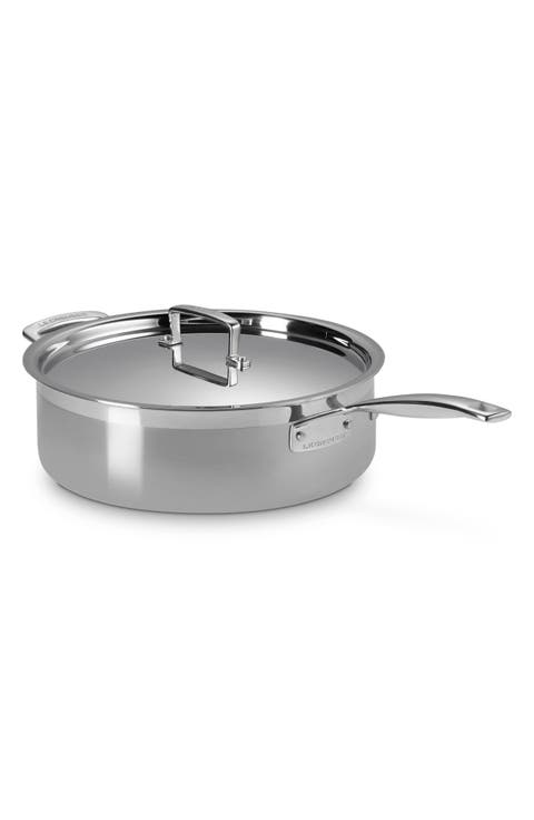 6-Quart Classic Stainless Steel Sauté Pan