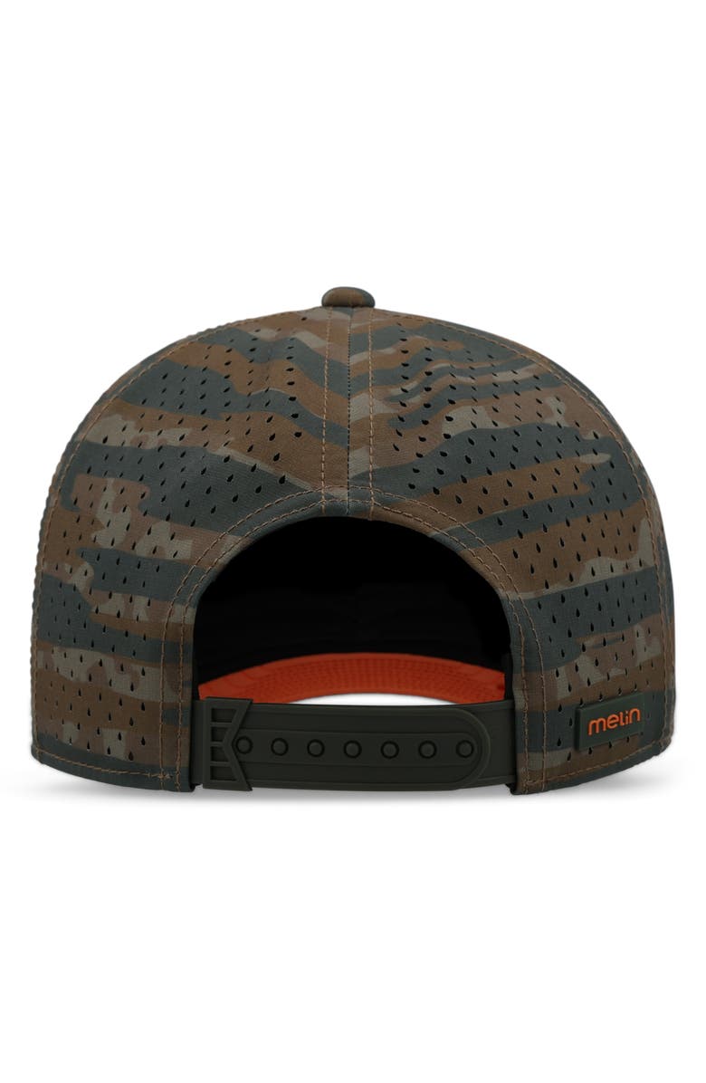 Melin Hydro Compass Snapback Cap, Alternate, color, Everglade Camo