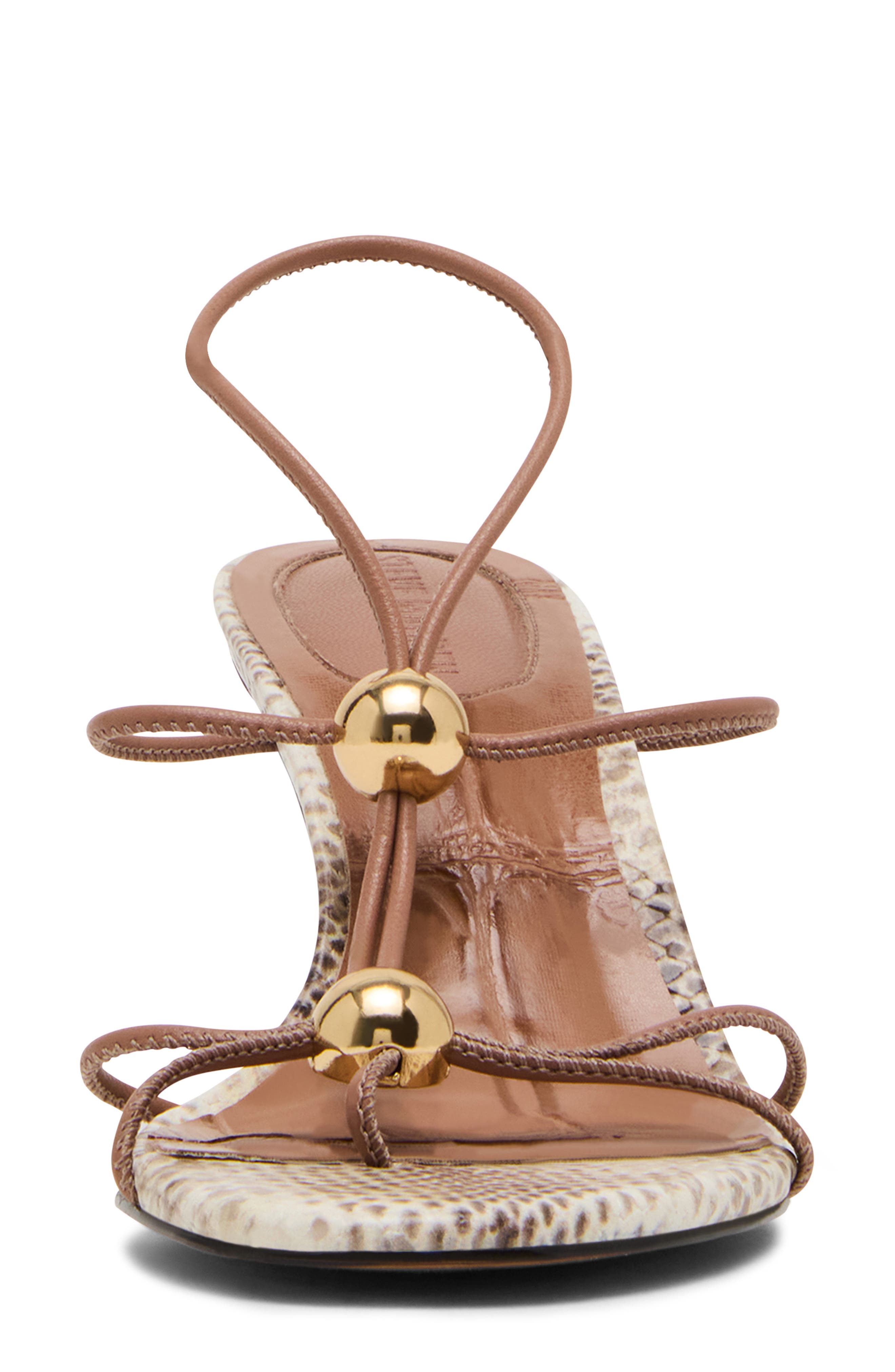 Ramos Strappy Sandal, Alternate, color, NATURAL SNAKE
