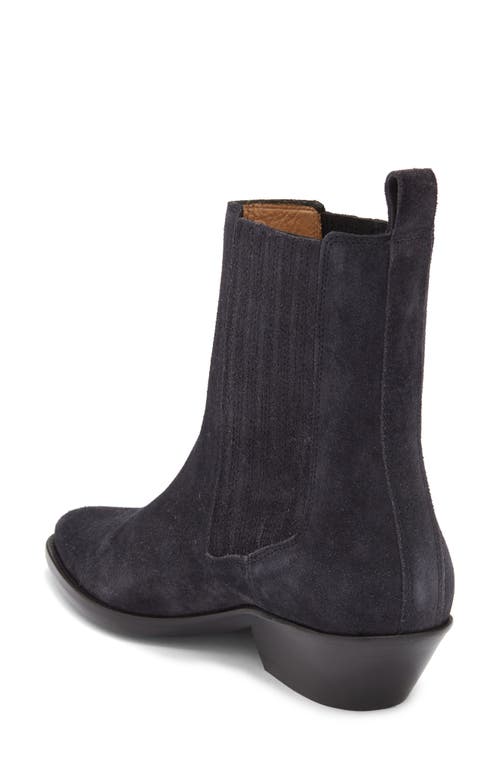 Isabel Marant Delena Pointed Toe Bootie In Black