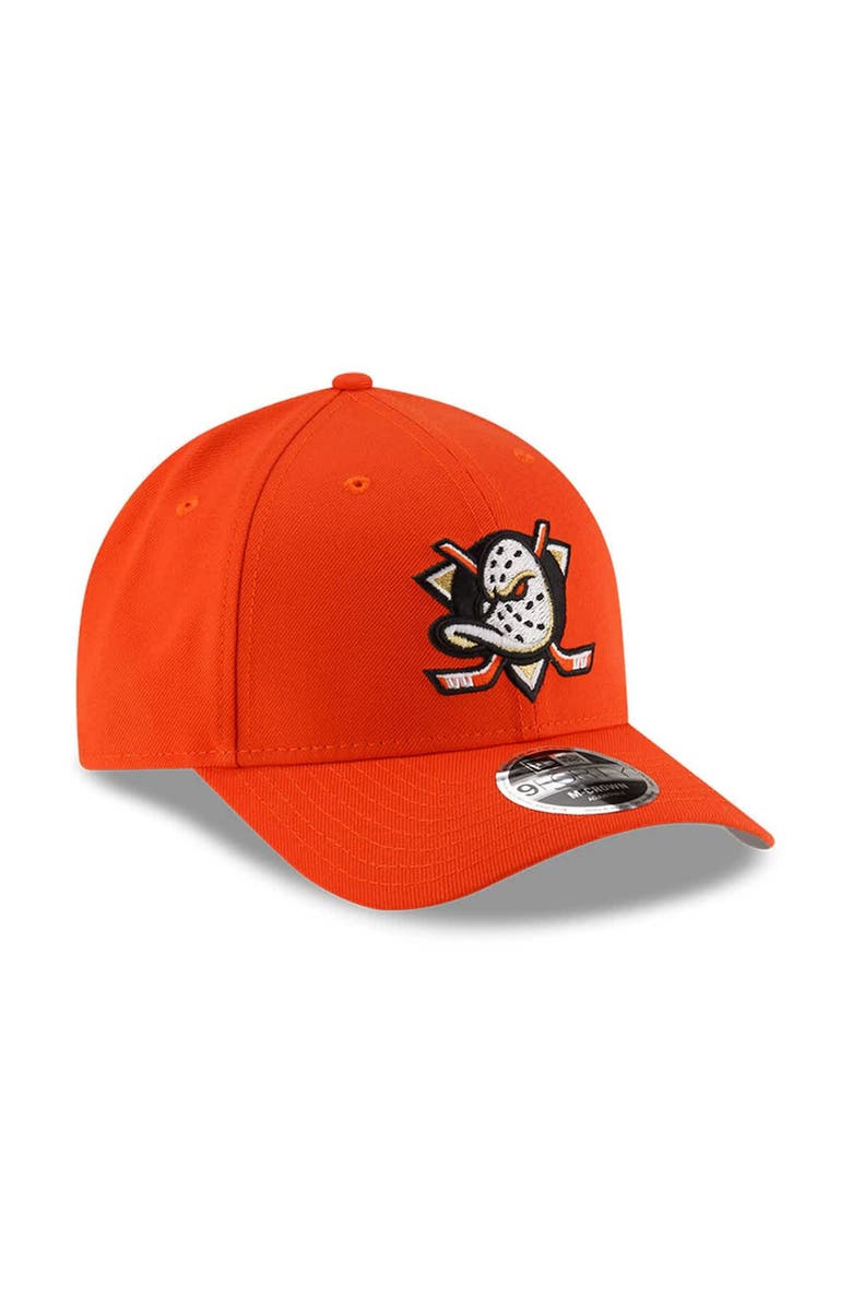 New Era Men's New Era Orange Anaheim Ducks COOLERA 9FORTY M-Crown Adjustable Hat, Alternate, color, Orange