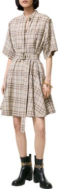 Burberry Jean Check Shirtdress