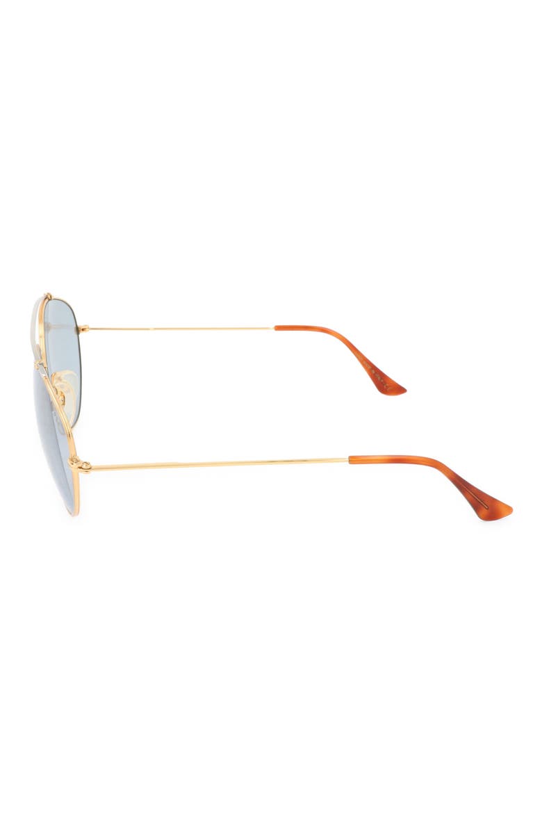 51mm Aviator Sunglasses, Alternate, color, GOLD