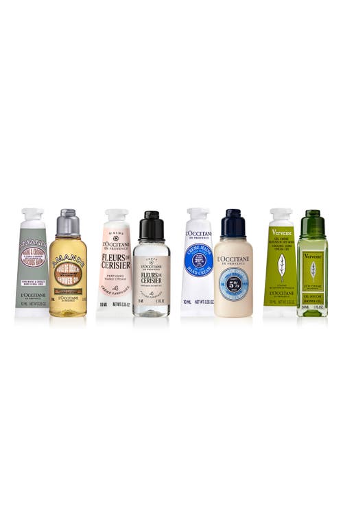 L'occitane Festive Crackers Skin Care Set $36 Value In Transparent