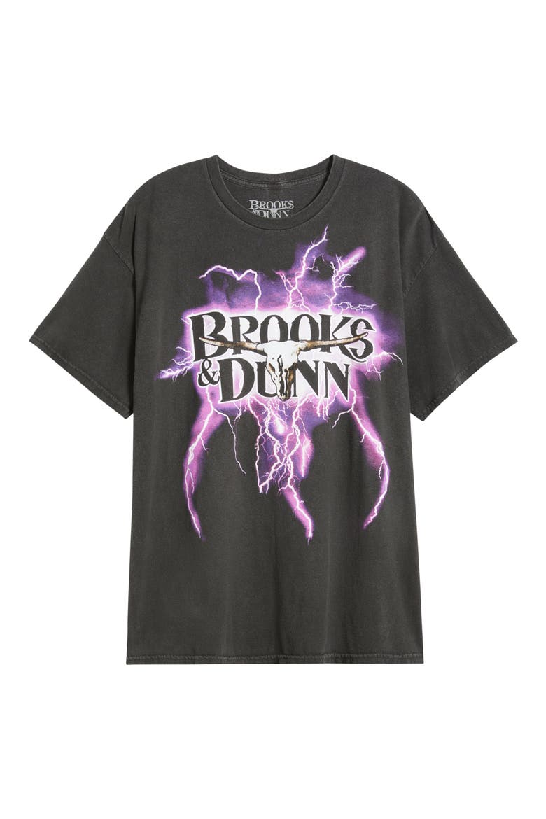 Brooks & Dunn Oversize Graphic T-Shirt, Alternate, color, VINTAGE BLACK