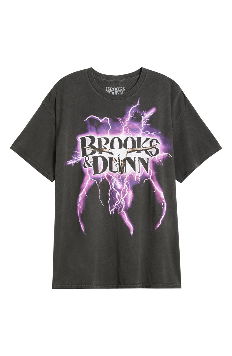 Merch Traffic Brooks & Dunn Oversize Graphic T-Shirt, Alternate, color, 