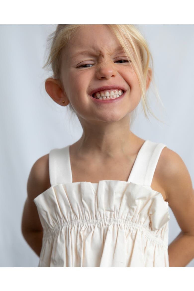 Ruffled Top, Alternate, color, Beige